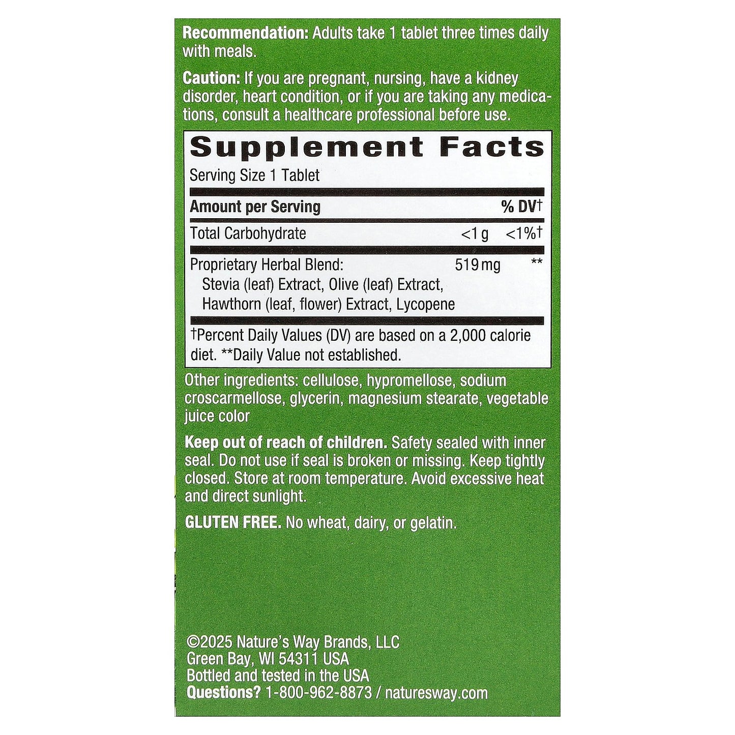 Nature's Way, BP Manager™, 90 Tablets