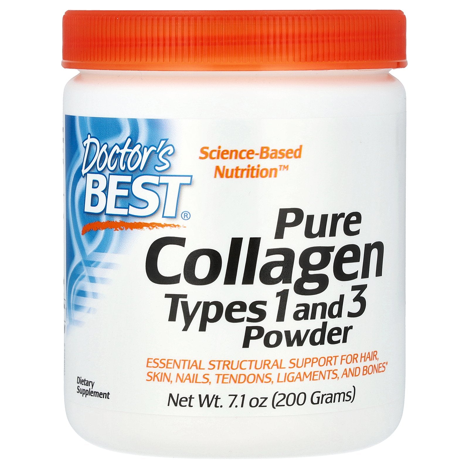 Doctor's Best, Pure Collagen Types 1 and 3 Powder, 7.1 oz (200 g)