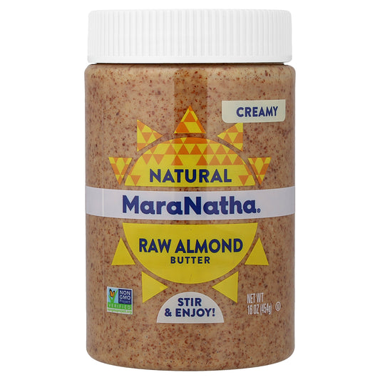 MaraNatha, Natural Raw Almond Butter, Creamy, 16 oz (454 g)