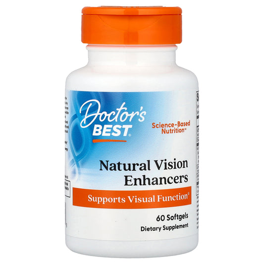 Doctor's Best, Natural Vision Enhancers, 60 Softgels