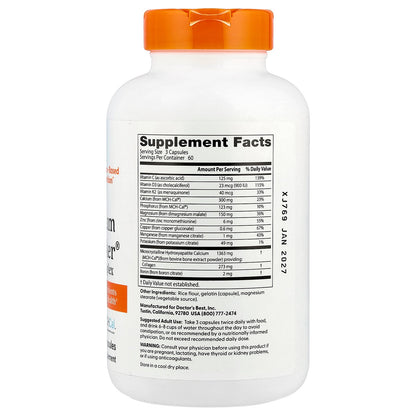 Doctor's Best, Calcium Bone Maker® Complex, 180 Capsules