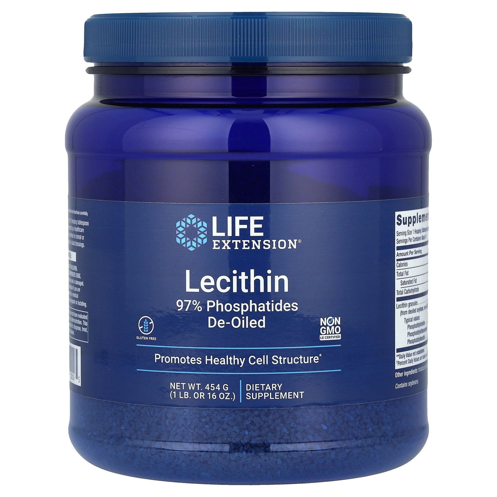 Life Extension, Lecithin, 1 lb (454 g)