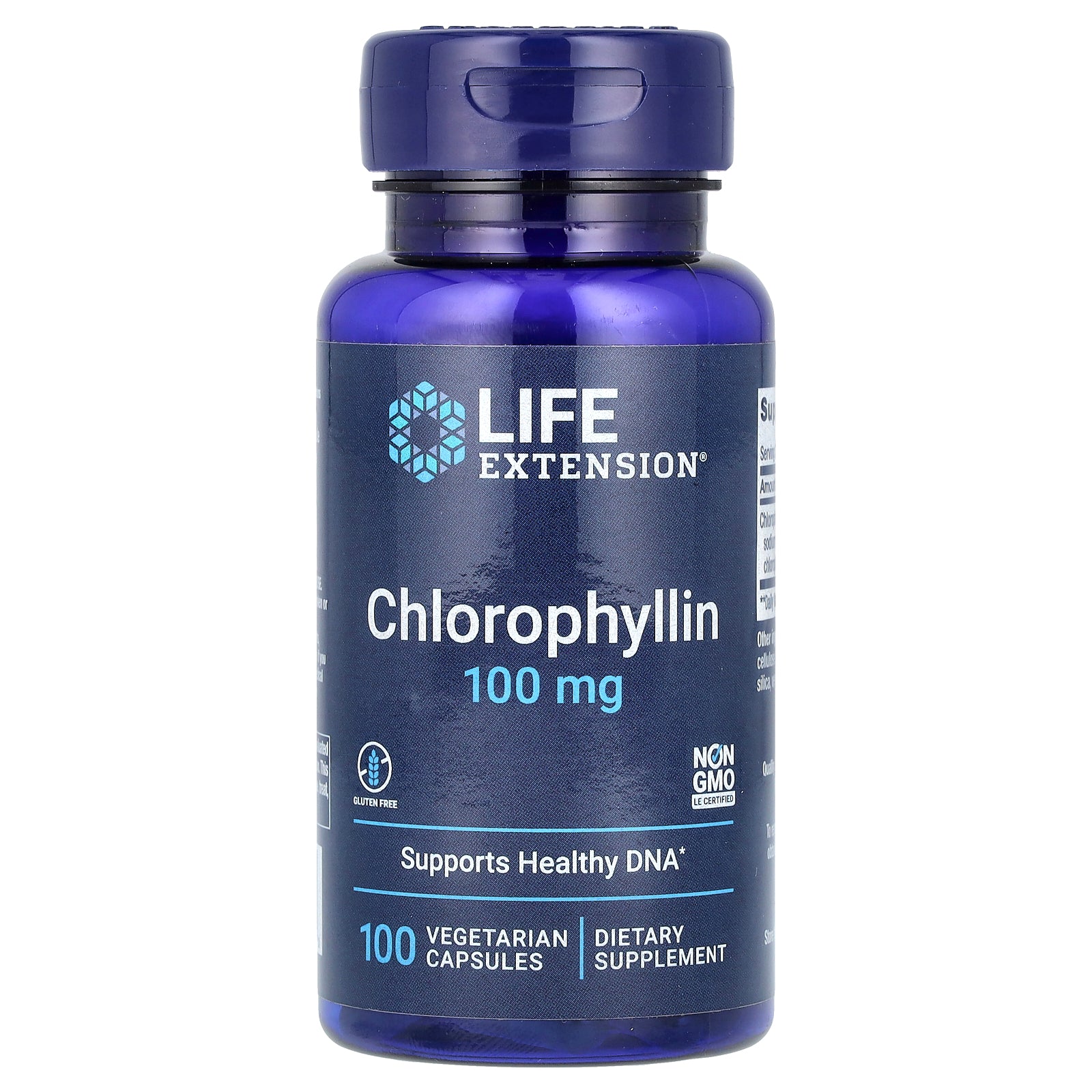 Life Extension, Chlorophyllin, 100 mg, 100 Vegetarian Capsules