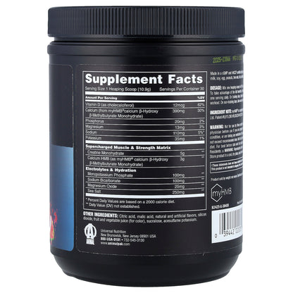 Animal, Creatine HMB+™ Powder, Dragon Berry, 11.53 oz (327 g)
