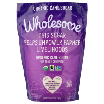 Wholesome Sweeteners, Organic Cane Sugar, 2 lb (907 g)