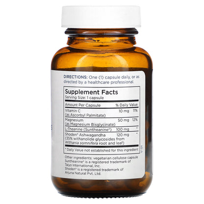 Metabolic Maintenance, Ashwagandha Plus, L-Theanine & Magnesium Blend, 60 Capsules