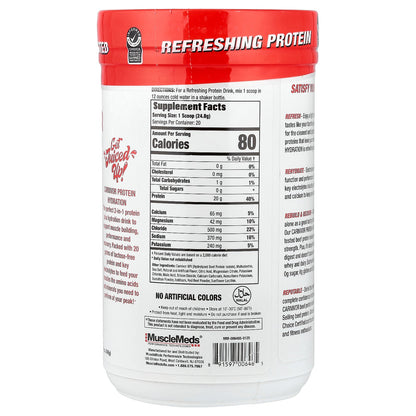 MuscleMeds, Carnivor Protein Hydration, Watermelon, 17.5 oz (496 g)