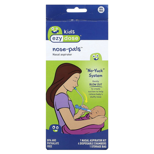 Ezy Dose, Kids, Nose-Pals, Nasal Aspirator, 6 Piece Kit