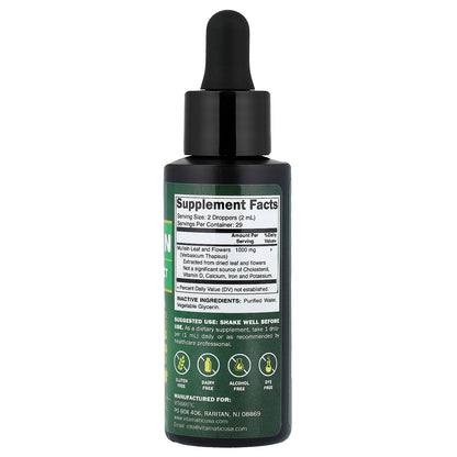 Vitamatic, Mullein Liquid Extract, 2 fl oz (59 ml)