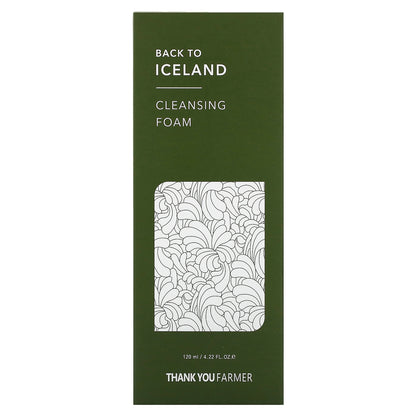 Thank You Farmer, Back To Iceland, Cleansing Foam, 4.22 fl oz (120 ml)