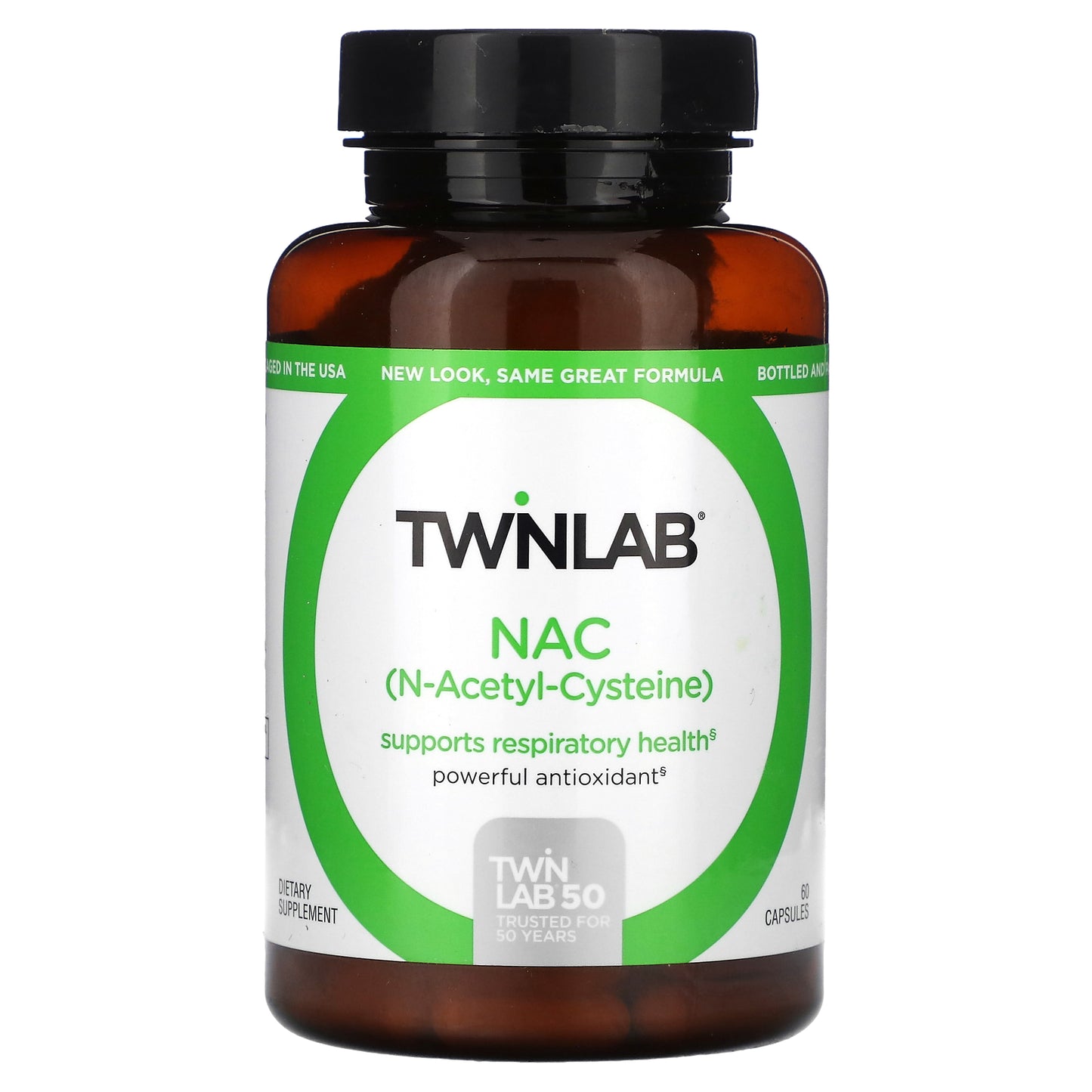 Twinlab, NAC, 60 Capsules