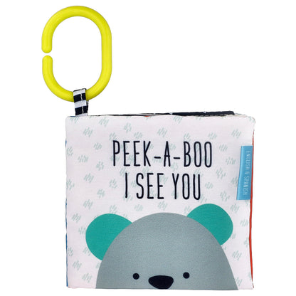 Sassy, Peek-A-Boo Activity Book, 0+ Months, 1 Count