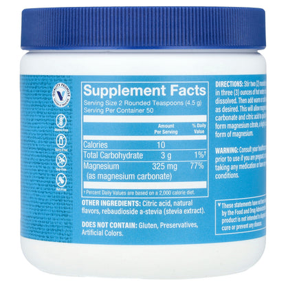 The Vitamin Shoppe, Calm Zone®, Magnesium, Raspberry Lemon, 8 oz (225 g)