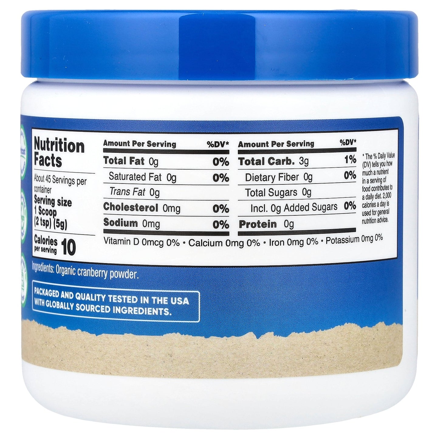 Nutricost, Organic Cranberry, Unflavored, 8.1 oz (227 g)