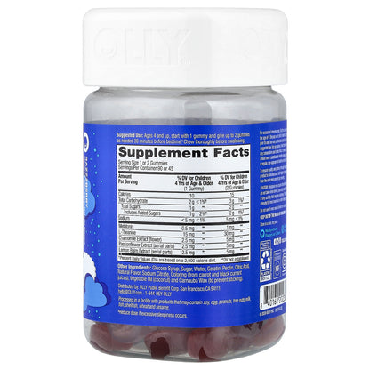 OLLY, Kids Sleep Gummies, Razzzberry, 90 Gummies