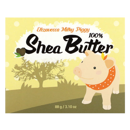 Elizavecca, Milky Piggy, 100% Shea Butter , 3.10 oz (88 g)