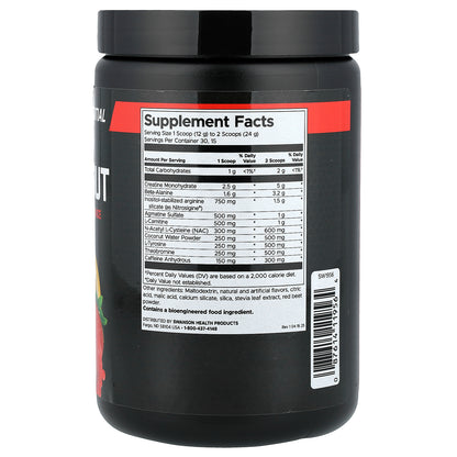 Swanson, Full Potential Pre-Workout, Strawberry-Lemonade, 12.7 oz (360 g)