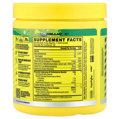 C4 / Cellucor, C4® Original, Pre-Workout, Jolly Rancher Green Apple, 8.8 oz (249 g)