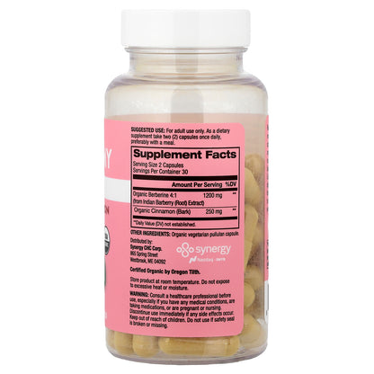 Flat Tummy, Berberine+ With Ceylon Cinnamon, 60 Capsules