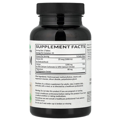 Futurebiotics, Calcium With Vitamin D3, Sustained Release, 90 Tablets