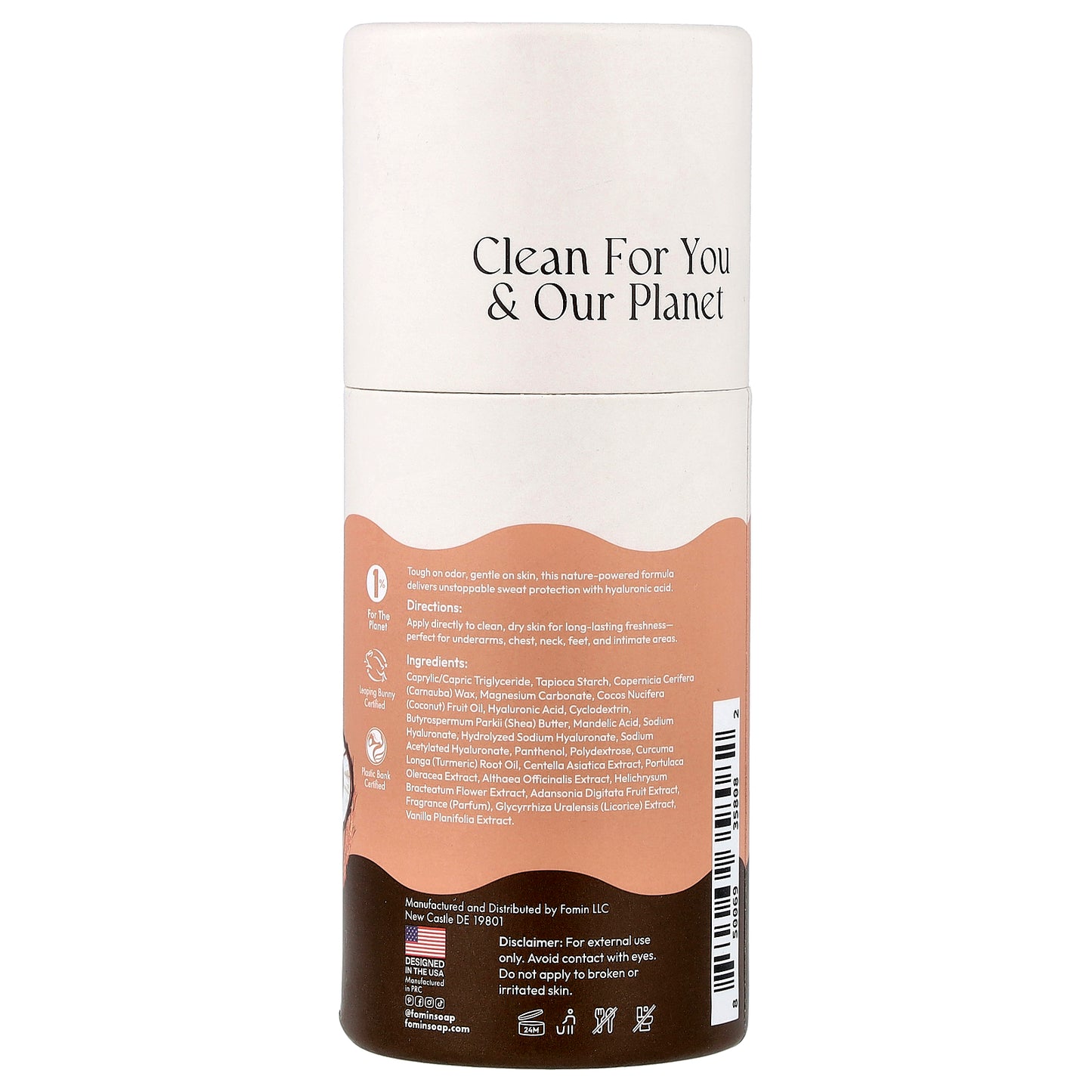 fomin, Whole Body Deodorant, Aluminum-Free, Vanilla Coconut, 1.76 oz (50 g)