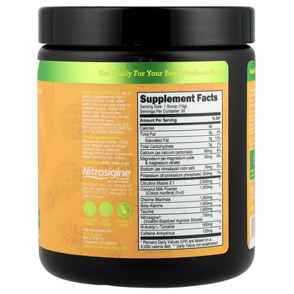 Perk Energy, Turbo, Pre-Workout, Pineapple Whip, 10.9 oz (304 g)