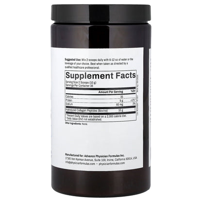 Advance Physician Formulas, Collagen Peptides, 12.7 oz (360 g)