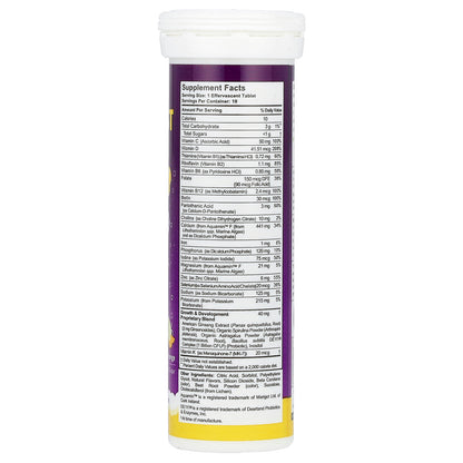 NuBest, Tall® Fizzy, Orange, 10 Effervescent Tablets