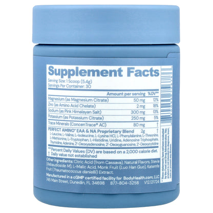 BodyHealth, Perfect Amino® Electrolytes, Orange, 5.7 oz (162 g)