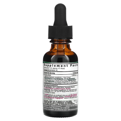 Nature's Answer, Echinacea & Goldenseal, Standardized Fluid Extract, 1 fl oz (30 ml)