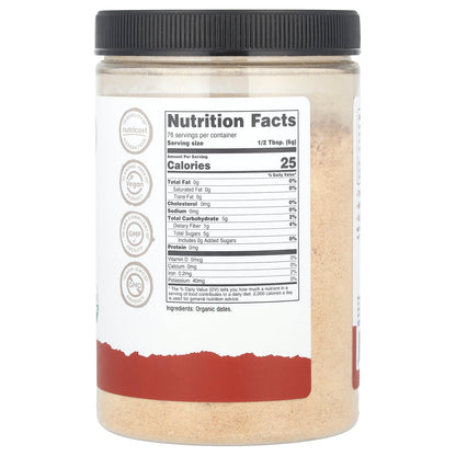 Nutricost, Pantry, Organic Date Sugar, 16.2 oz (454 g)