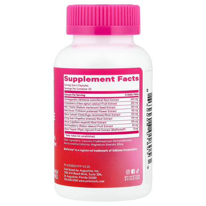 Pink Stork, Menopause Support, 60 Capsules