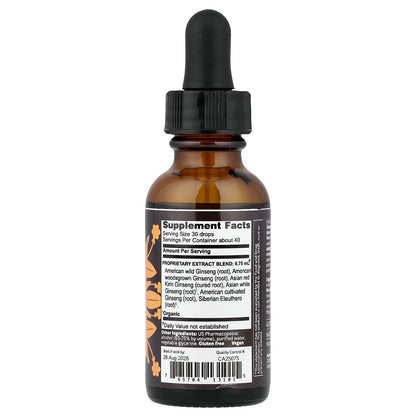 Herbs Etc., Ultimate Ginseng™, 1 fl oz (30 ml)