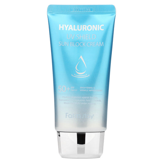 Farmstay, Hyaluronic UV Shield  Sun Block Cream,  SPF 50+ PA+++, 2.64 oz (70 g)