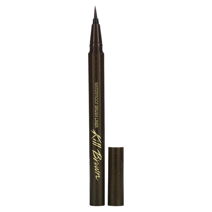 Clio, Kill Brown, Waterproof Brush Liner, 0.01 fl oz (0.55 ml)