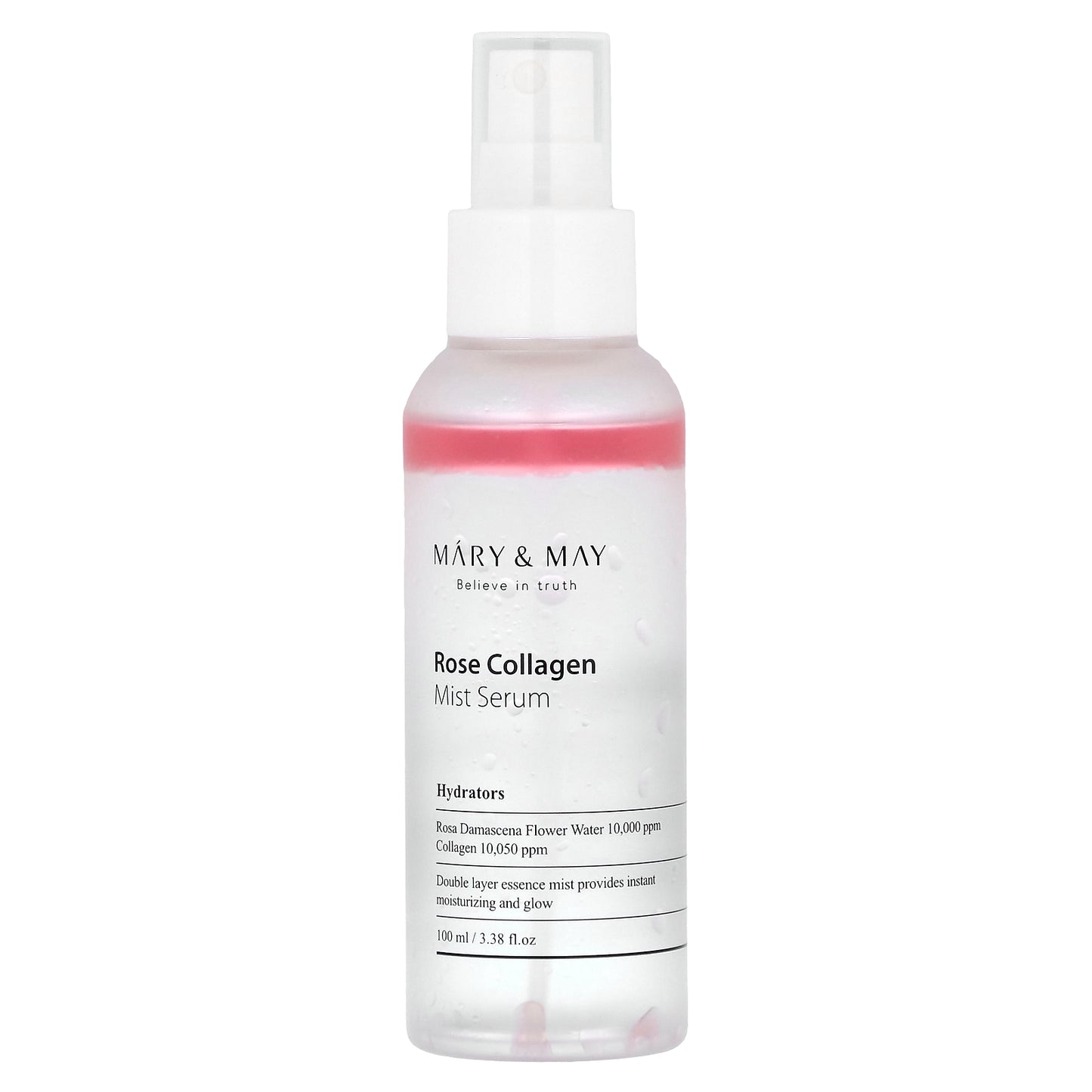 Mary & May, Rose Collagen Mist Serum, 3.38 fl oz (100 ml)