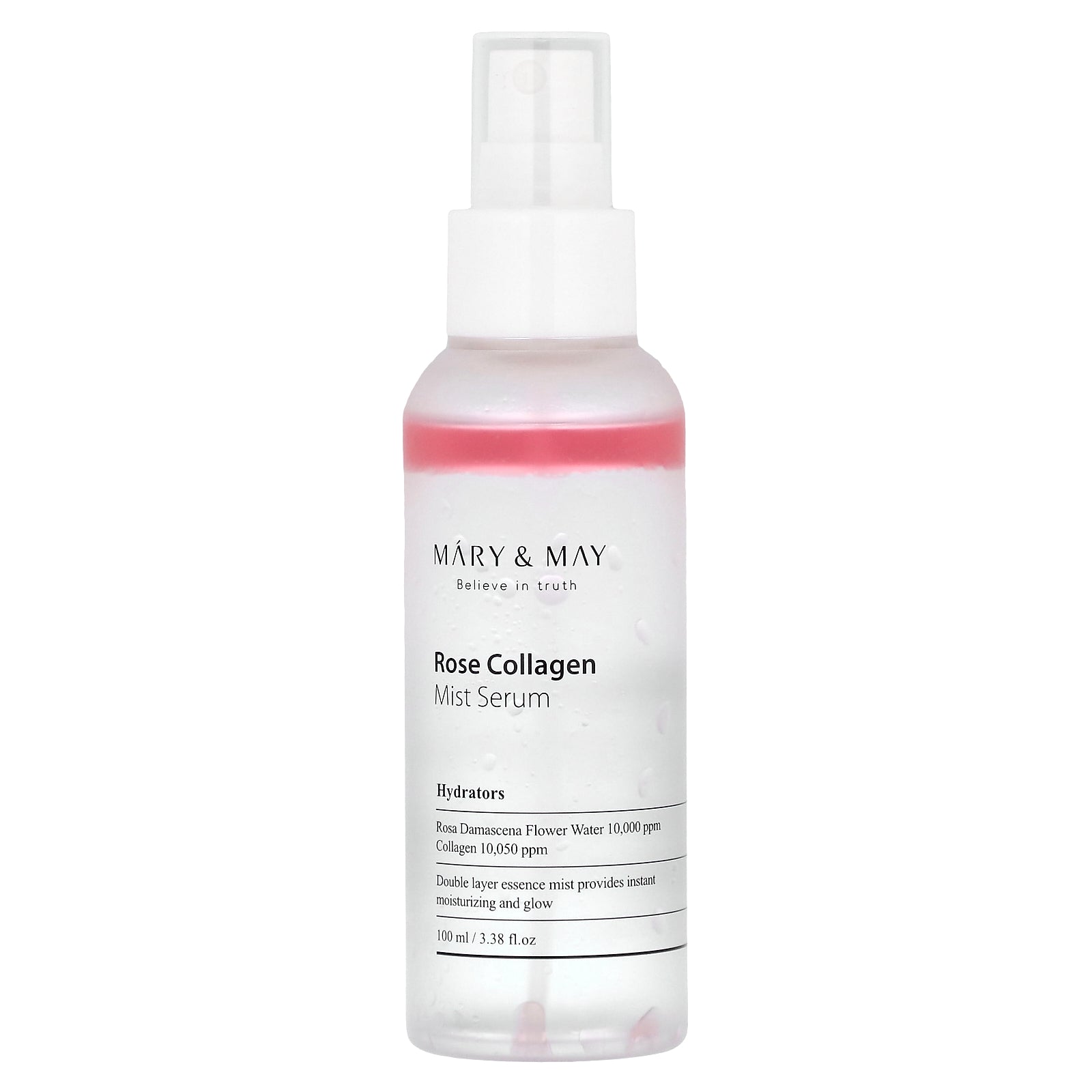 Mary & May, Rose Collagen Mist Serum, 3.38 fl oz (100 ml)