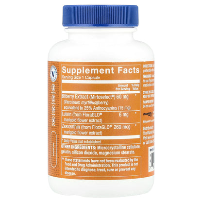 The Vitamin Shoppe, Lutein With Bilberry Extract, 120 Capsules