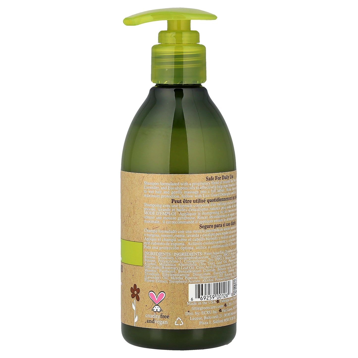 Little Green, Lice Guard Shampoo, 8 fl oz (240 ml)