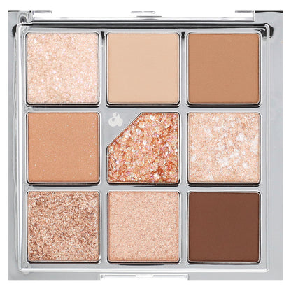 Unleashia, Glitterpedia Eyeshadow Palette, No.2 All of Brown, 0.28 oz