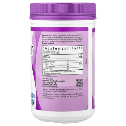 Bluebonnet Nutrition, Sunfiber®, Prebiotic Soluble Fiber, 7.4 oz (210 g)