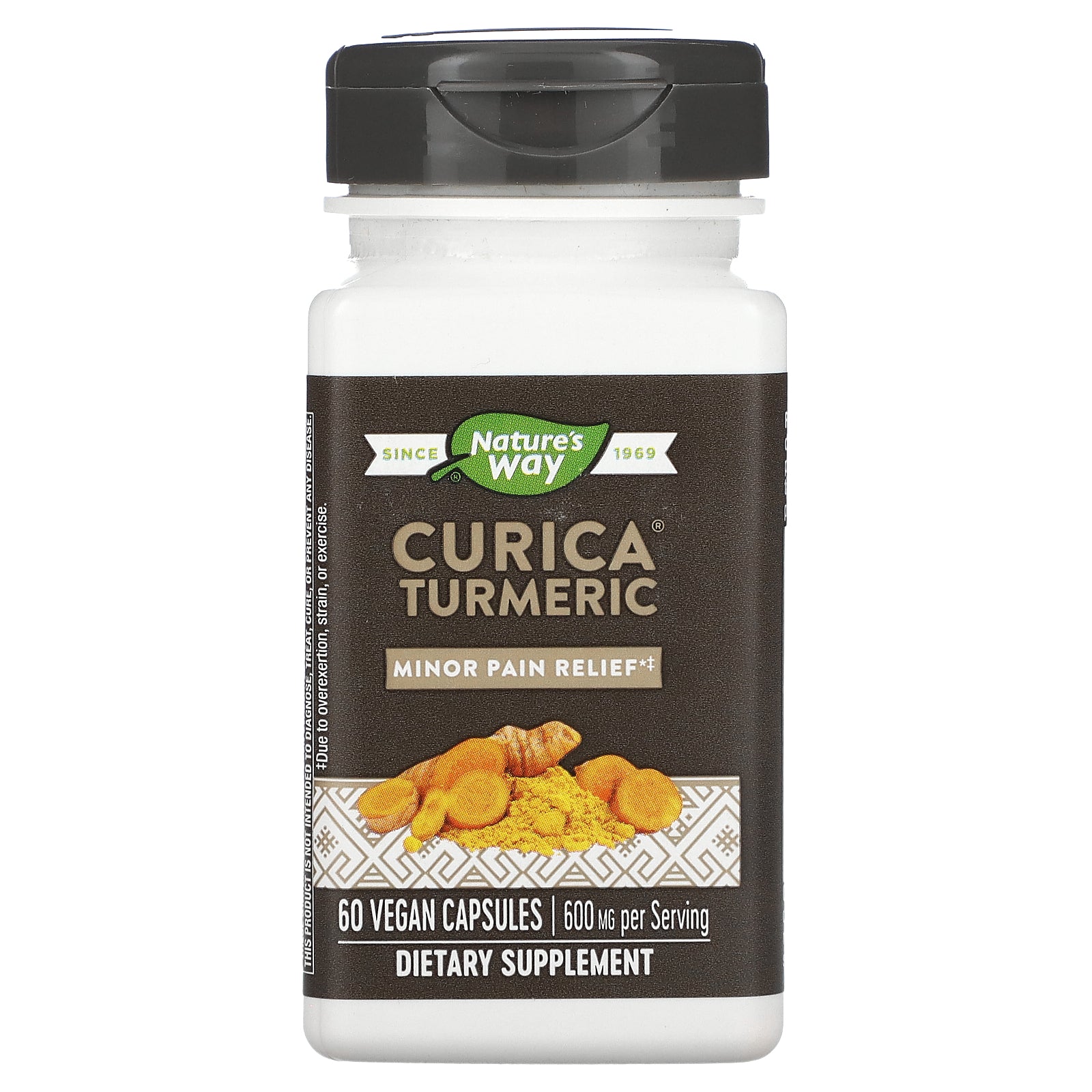 Nature's Way, Curica Turmeric, 600 mg, 60 Vegan Capsules (300 mg per Capsule)