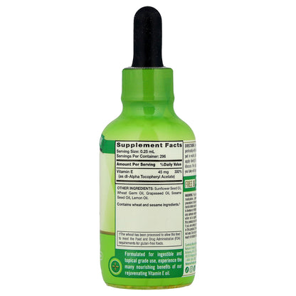 Nature's Truth, Vitamin E Liquid, 2.5 fl oz (74 ml)