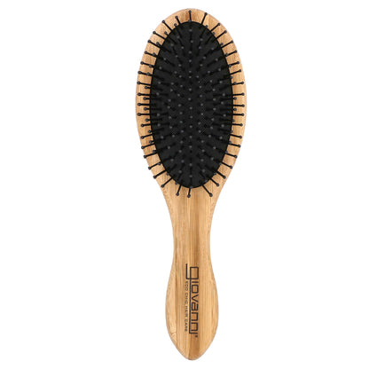 Giovanni, Bamboo Oval Hairbrush, 1 Brush