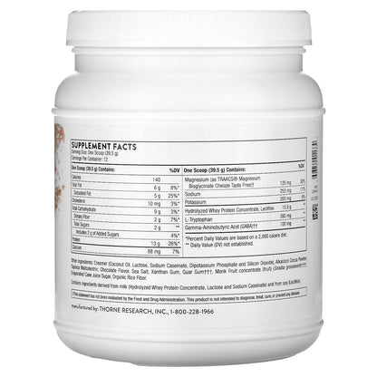 Thorne, RecoveryPro, Chocolate, 16.7 oz (474 g)