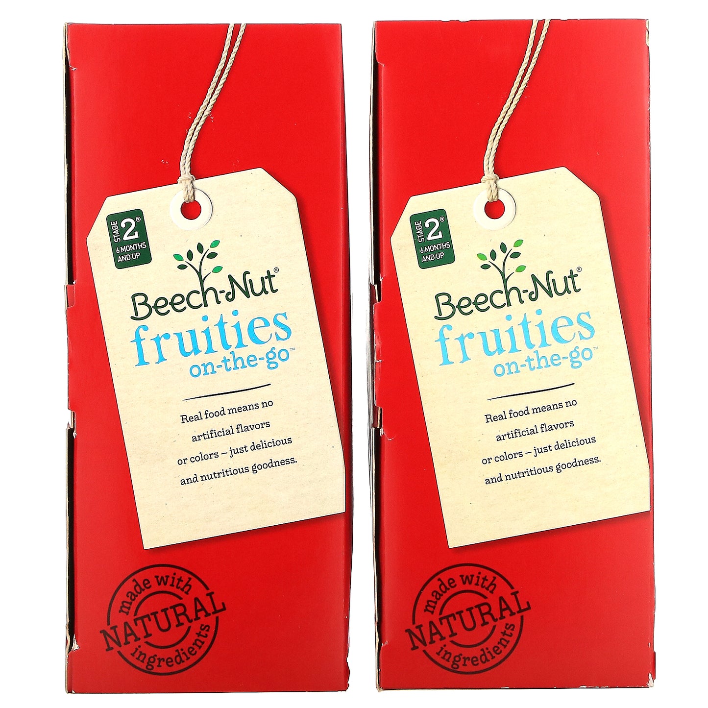 Beech-Nut, Fruities, 6 Months+, Pear, Mango & Squash, 12 Pouches, 3.5 oz (99 g) Each