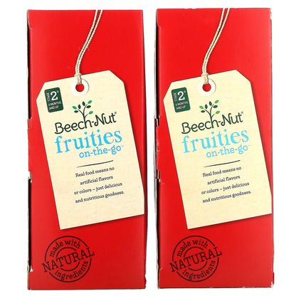 Beech-Nut, Fruities, 6 Months+, Pear, Mango & Squash, 12 Pouches, 3.5 oz (99 g) Each