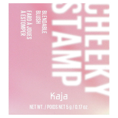 Kaja, Cheeky Stamp, Blendable Blush, 02 Saucy, 0.17 oz (5 g)