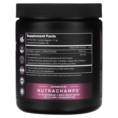 NutraChamps, Beet Heat, Black Cherry, 8.74 oz (248 g)