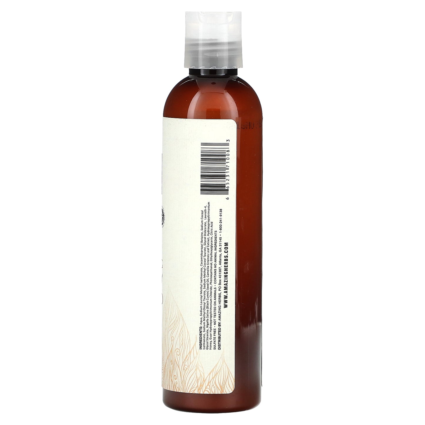 Amazing Herbs, Black Seed, Moisturizing Honey Shampoo, For Normal to Oily Hair, 8 fl oz (240 ml)